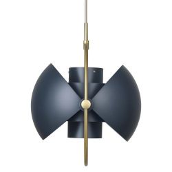 Gubi Multi-Lite Hanglamp - Messing & Donkerblauw