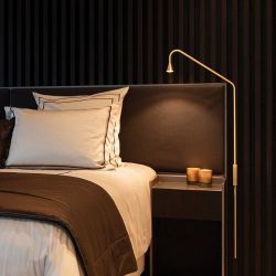 Trizo21 Austere-Wall Wandlamp - Grijs - Met stekker & dimmer