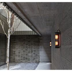 DCW Editions In The Tube 100-500 Wandlamp - Zilver - Zilveren mesh - Transparante stop