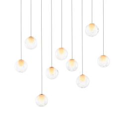 Bocci 28.9 Linear Hanglamp - Transparant