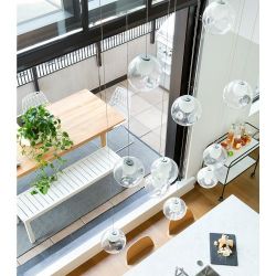 Bocci 28.9 Linear Hanglamp - Transparant