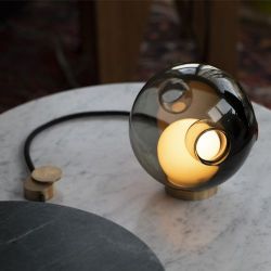 Bocci 28t Opaque Grey 3 Tafellamp - Grijs