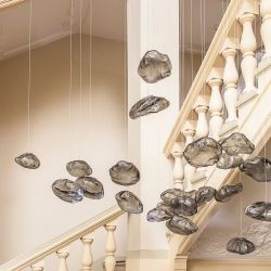 Bocci 73.1 Random Hanglamp - Taupe - 40 mm plafondkapje