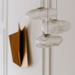 Bocci 73.1 Random Hanglamp - Transparant - 7 mm plafondkapje