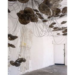 Bocci 73.1 Semi-Rigid Hanglamp - Lichtgrijs - 7 mm plafondkapje