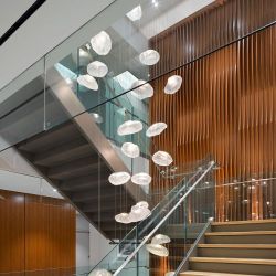 Bocci 73.11 Random Hanglamp - Transparant - Ronde plafondkap