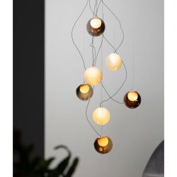 Bocci 28.19 Semi-Rigid Hanglamp - Transparant