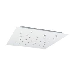 Bocci 28.28 Random Hanglamp - Transparant - Vierkante plafondkap