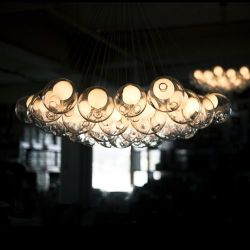 Bocci 28.3 Cluster Hanglamp - Transparant