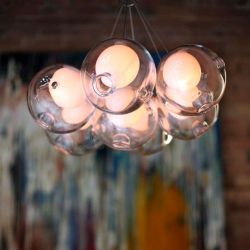 Bocci 28.7 Cluster Hanglamp - Transparant