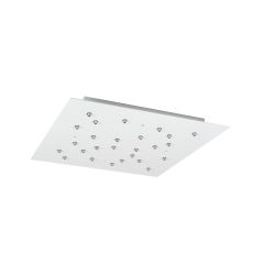 Bocci 84.26 Random Hanglamp - Roze - Vierkante plafondkap