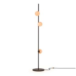 Bocci 84.3 Tall Vloerlamp - Roze - Zwarte base