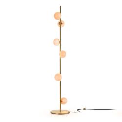 Bocci 84.6 Vloerlamp - Roze - Messing base