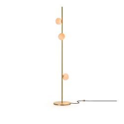 Bocci 84.3 Tall Vloerlamp - Roze - Messing base