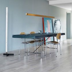 Anour I Model Cordless Hanglamp - 150 cm - Geborsteld koper