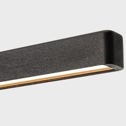 Anour I Model Cordless Hanglamp - 150 cm - Zwart gebeitst eiken