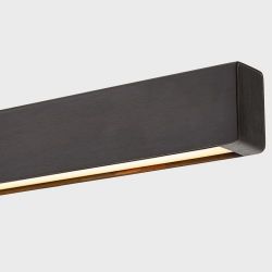 Anour I Model Cordless Hanglamp - 200 cm - Gebruind koper