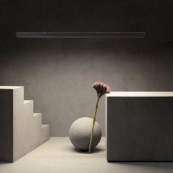 Anour I Model Cordless Hanglamp - 200 cm - Gebruind koper