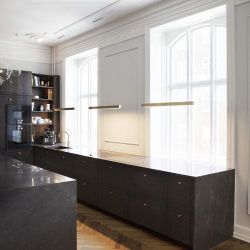 Anour I Model Cordless Hanglamp - 200 cm - Gebruind messing