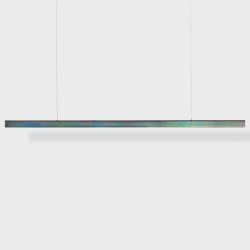 Anour I Model Cordless Hanglamp - 250 cm - Donker opaal chroom