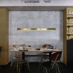 Anour I Model Cordless Hanglamp - 250 cm - Gepolijst messing