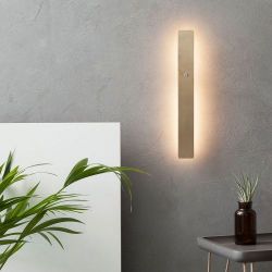 Anour Divar Wandlamp - 50 cm - Gepolijst messing