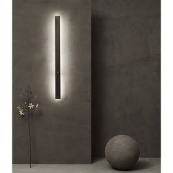 Anour Divar Wandlamp - 50 cm - Roest staal