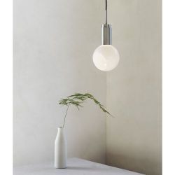 Anour Donya Sphere Hanglamp - Geborsteld roestvrij staal