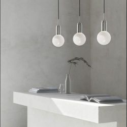 Anour Donya Sphere Hanglamp - Gepolijst roestvrij staal