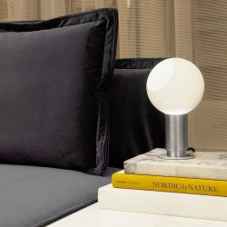 Anour Donya Sphere Tafellamp - Geborsteld koper