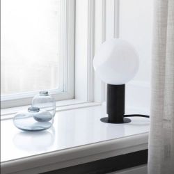 Anour Donya Sphere Tafellamp - Zwart PVD