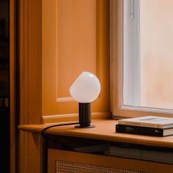 Anour Donya Sphere Tafellamp - Zwart PVD