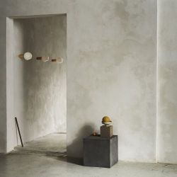 Anour Donya Sphere Wandlamp - Geborsteld messing