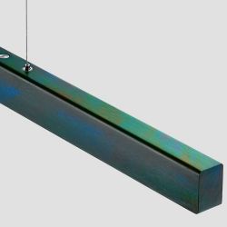 Anour I Model Cordless Hanglamp - 300 cm - Donker opaal chroom