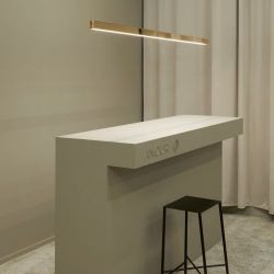 Anour I Model Cordless Hanglamp - 300 cm - Geborsteld koper