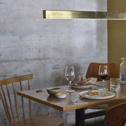 Anour I Model Cordless Hanglamp - 300 cm - Geborsteld messing