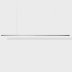 Anour I Model Cordless Hanglamp - 300 cm - Geborsteld roestvrij staal