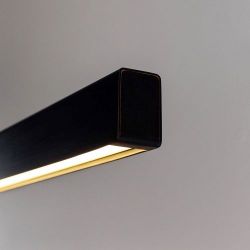 Anour I Model Cordless Hanglamp - 300 cm - Gebruind koper