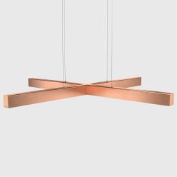 Anour X Model Hanglamp - Geborsteld koper