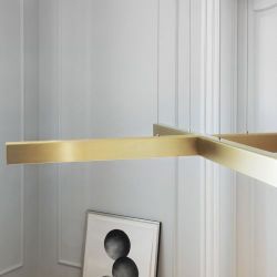 Anour X Model Hanglamp - Geborsteld messing