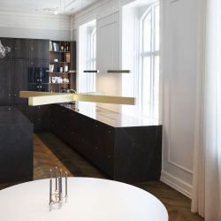 Anour X Model Hanglamp - Geborsteld messing