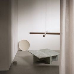 Anour X Model Hanglamp - Geborsteld messing