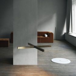 Anour X Model Hanglamp - Gebruind koper