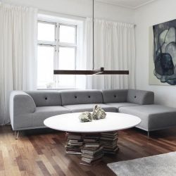 Anour X Model Hanglamp - Gebruind koper