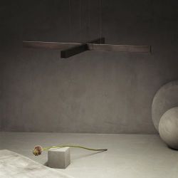 Anour X Model Hanglamp - Gebruind messing