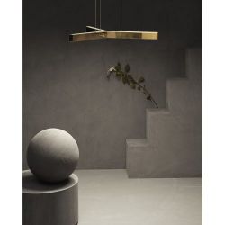 Anour Y Model Hanglamp - Gebruind koper