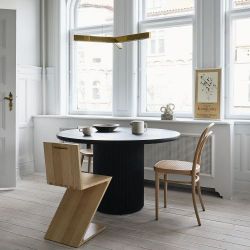 Anour Y Model Hanglamp - Gebruind messing