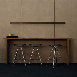 Anour Divar Wandlamp - 300 cm - Roest staal