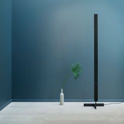 Anour F Model Vloerlamp - Blauw staal