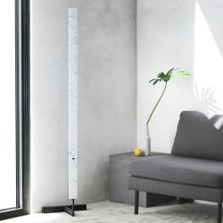 Anour F Model Vloerlamp - Geborsteld messing